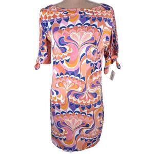 Trina Turk Coco Knot It Multicolor Dress - Size Small NWT